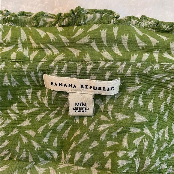 ✿ green top (banana republic)✿ - Picture 3 of 3